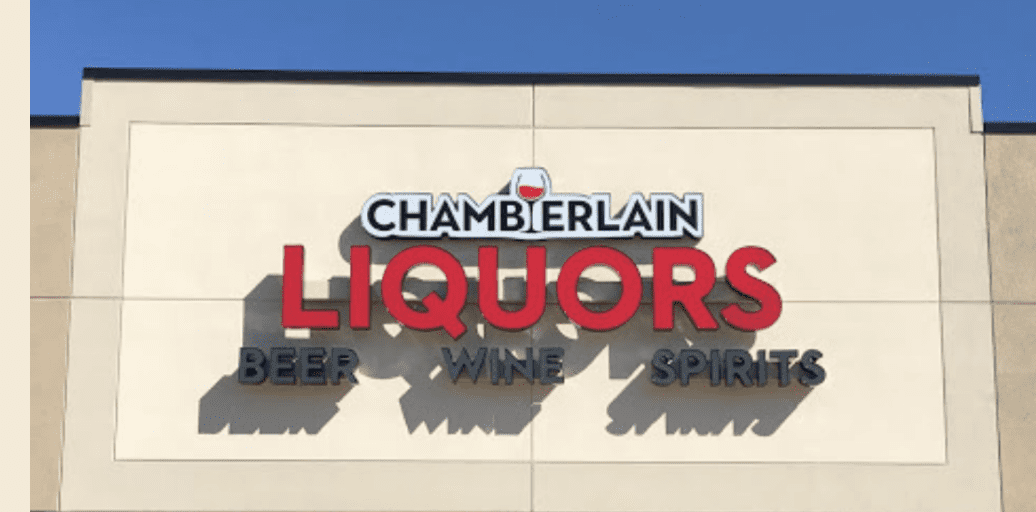 Chamberlain Liquors Channel Letter Sign by Signarama