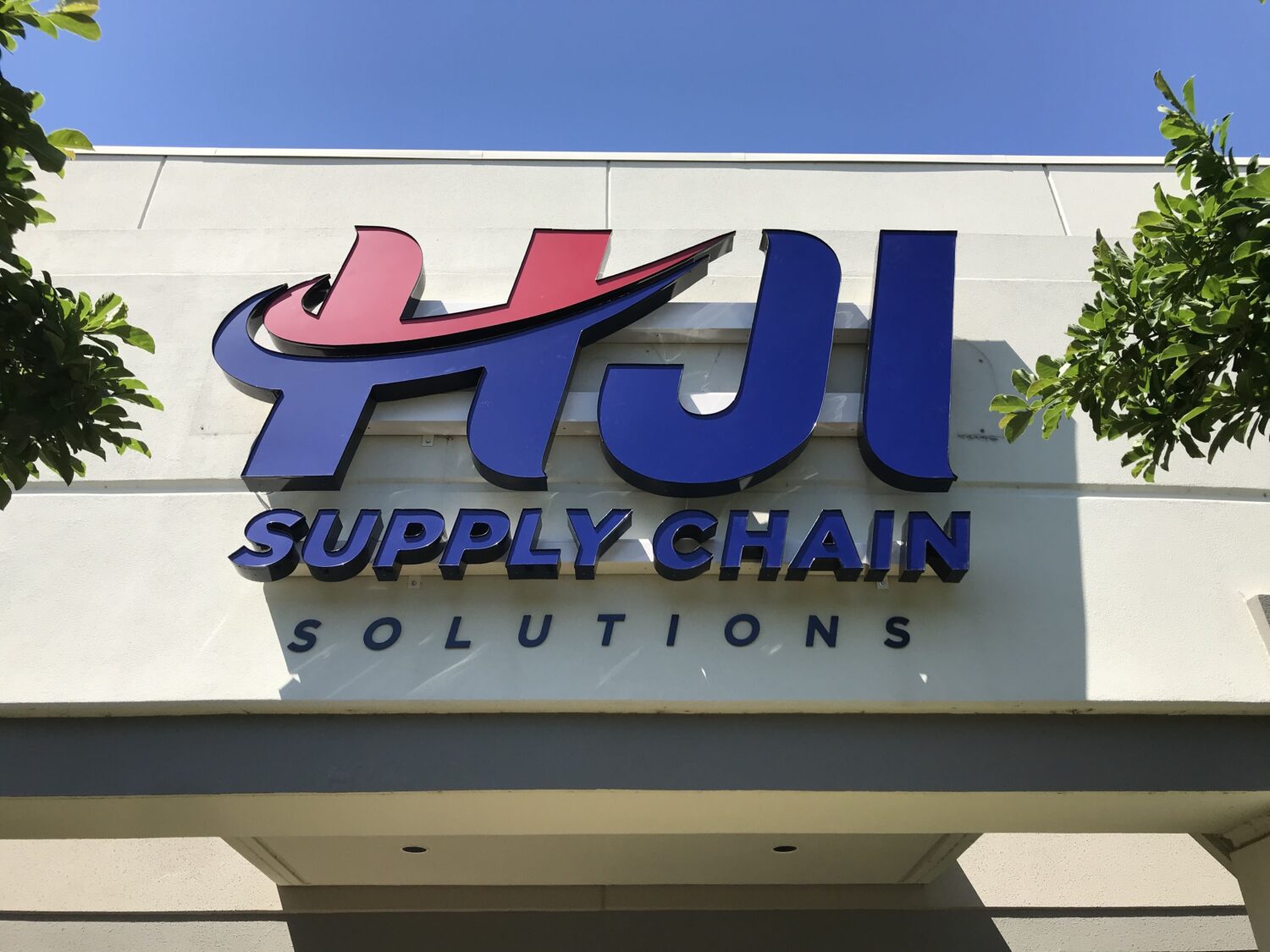 HJI Supply Chain Channel Letter Signs