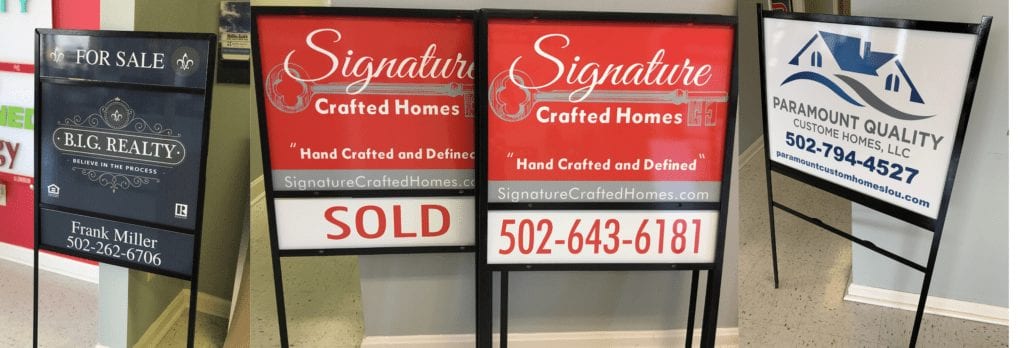 Custom Yard Signs for your real estate business